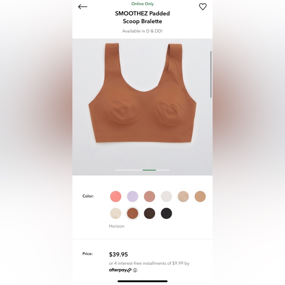 Bra drawer clean out. Aerie bralette size small. NWT.